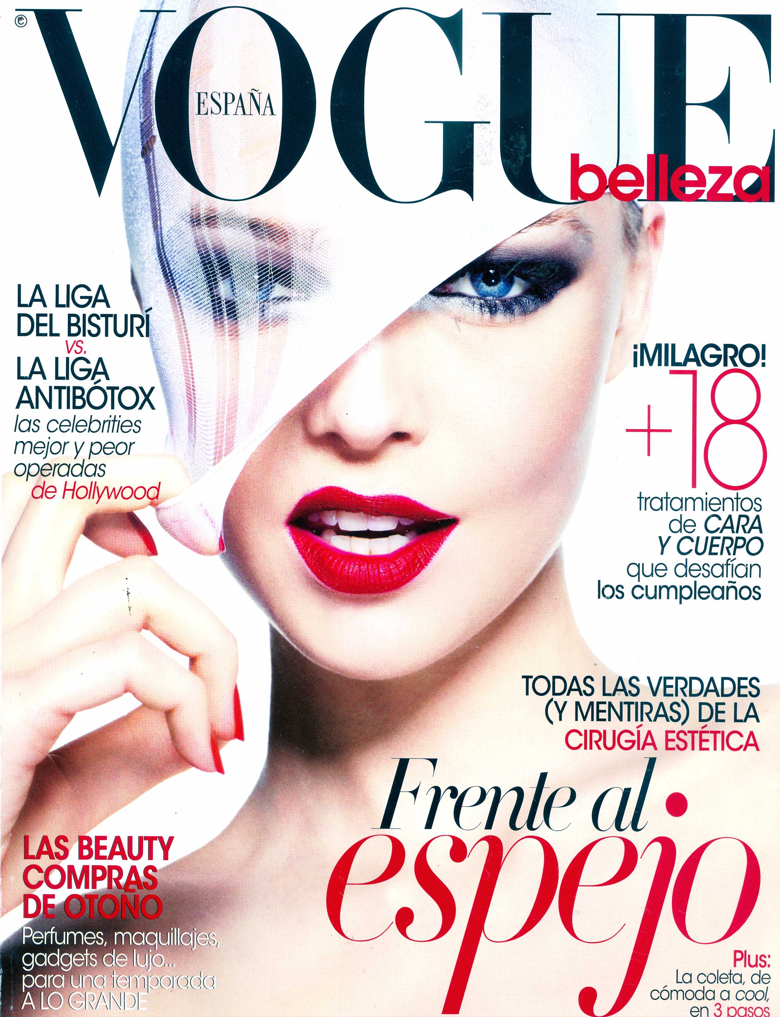 Portada de la revista Vogue Belleza