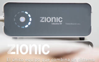 Zionic El primer equipo que combina un sistema de masaje activo rotacional profundo y una radiofrecuencia resistiva.